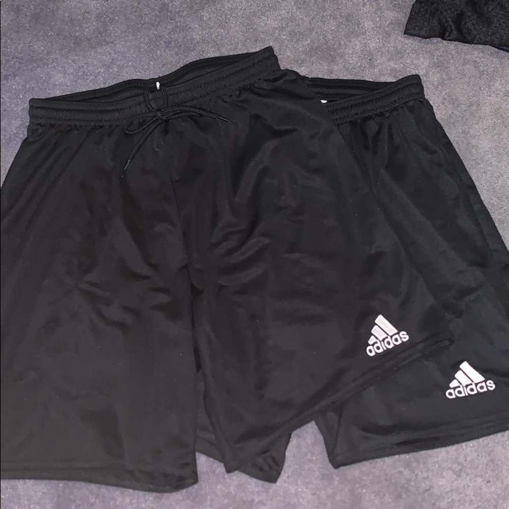 Black Adidas shorts